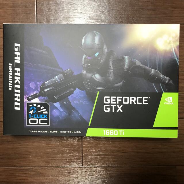 GALAKURO グラフィックボード GTX1660Ti