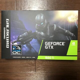 GALAKURO グラフィックボード GTX1660Ti 中古(PCパーツ)