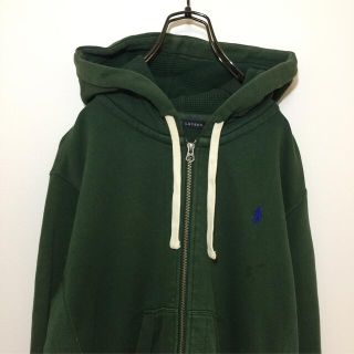 ラルフローレン(Ralph Lauren)のRALPH LAUREN ラルフローレン スウェットパーカー ワンポイント 古着(パーカー)