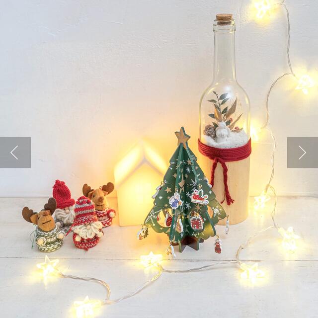 3COINS - スリーコインズ クリスマス スターアクリルLEDライトの 3COINS - スリーコインズ クリスマス スターアクリルLEDライトの