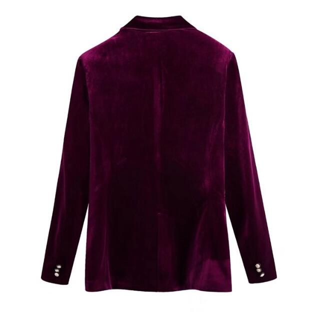 ZARA - 🍁11月新作🍠6952◇ベロア ベルベット ジャケット ZARA - 🍁11月新作🍠6952◇ベロア ベルベット ジャケット