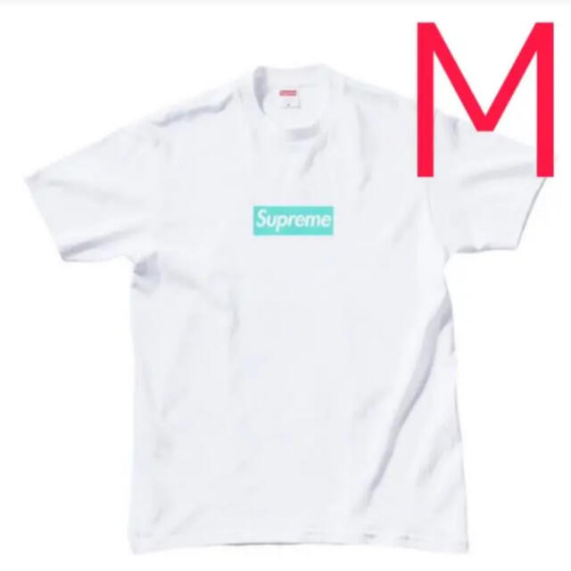 売れ筋介護用品も！ Tiffany 新品Supreme - Supreme & M Tee Logo Box Co. Tシャツ+カットソー(半袖+袖なし)