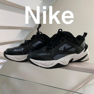 ナイキ(NIKE)のNIKE❤️M2k メタリック❤️ブラック　24.5cm テクノエッセンシャル(スニーカー)