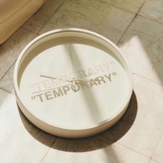 イケア(IKEA)のMARKERAD "TEMPORARY" Wall Clock(掛時計/柱時計)