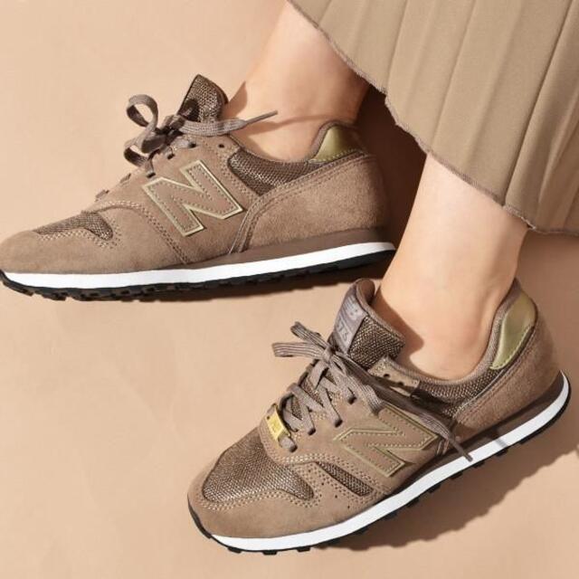 New Balance(ニューバランス)の23.5CM　 WL373 ML2　茶　ニューバランス　スニーカー ランニング レディースの靴/シューズ(スニーカー)の商品写真