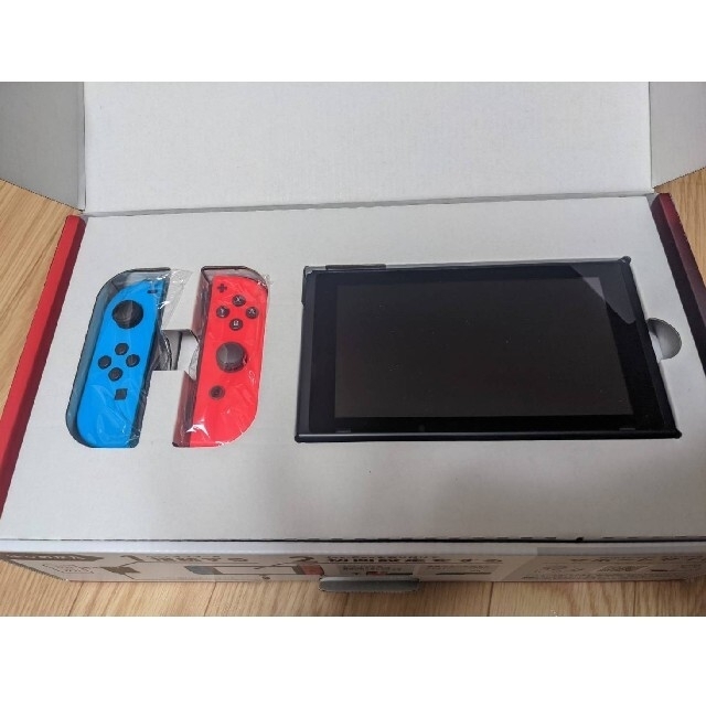 ★新品未開封★ニンテンドースイッチ本体 グレーバッテリー改善版 新型