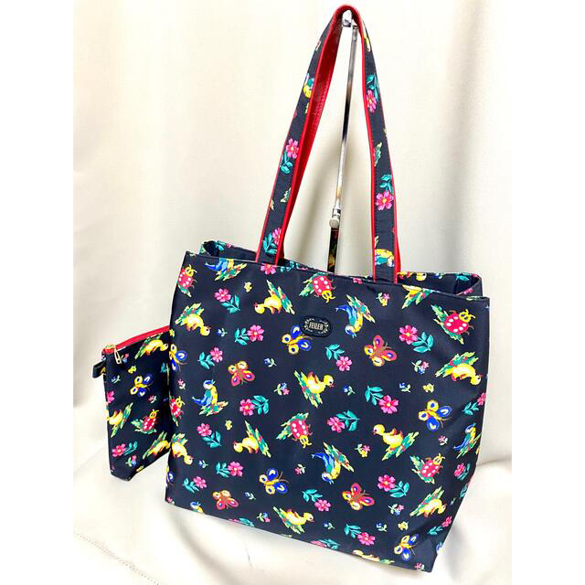 ✳︎美品✴︎フェイラー ✴︎FEILER ハイジ柄 トートバッグ - トートバッグ