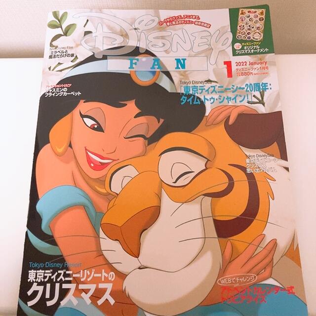 Disney(ディズニー)のディズニーファン　1月号　最新 エンタメ/ホビーの雑誌(アート/エンタメ/ホビー)の商品写真