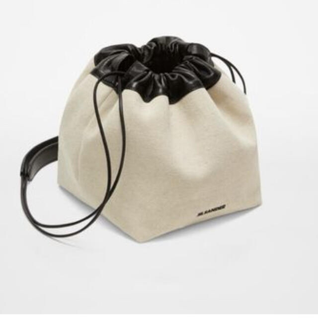 JIL SANDER ジルサンダー ドローストリング クロスボディバッグ | www