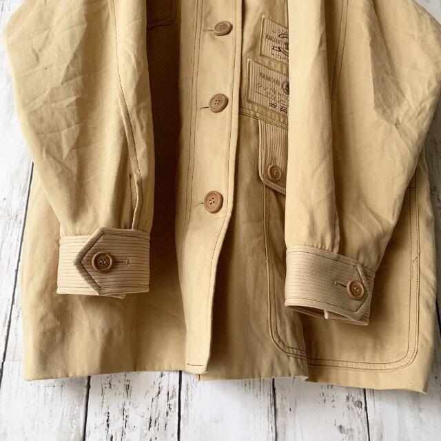 【vintage】古着 レディース 90's シャツジャケット L 希少 日本製 レディースのトップス(シャツ/ブラウス(長袖/七分))の商品写真