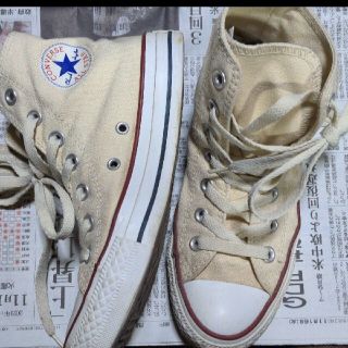 コンバース(CONVERSE)のコンバース オールスター　ベージュ(スニーカー)