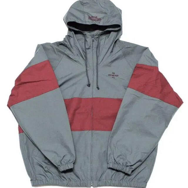 新品 HIDE AND SEEK Nylon Zip Jacket-
