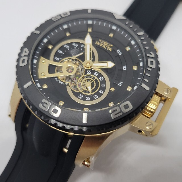 Invicta 50mm プロダイバー スクーバ ダイヤモンド カリスマカラー☆