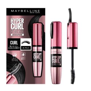 メイベリン(MAYBELLINE)のメイベリン ニューヨーク ハイパーカール パワーフィックス 01 ブラック(マスカラ)