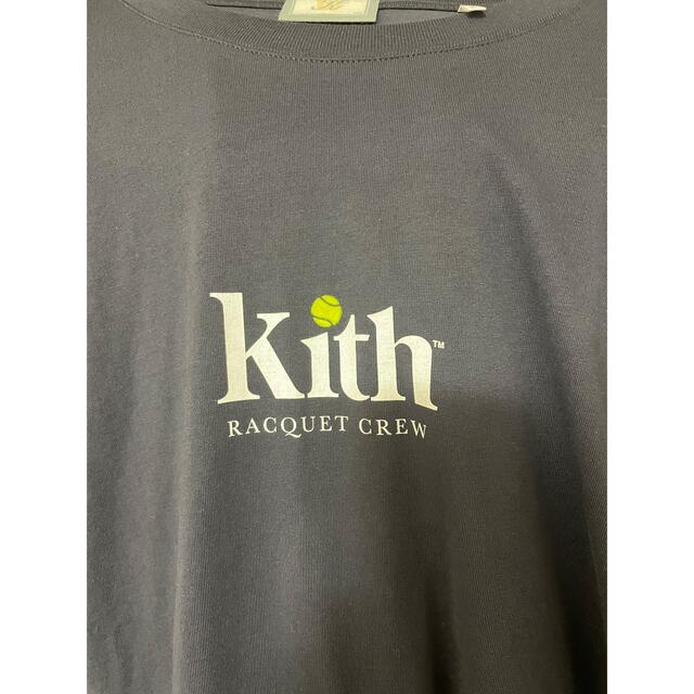 新品 KITH RACQUET CREW Tシャツ XL Wilson