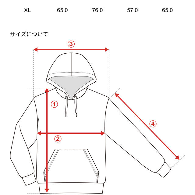 MIHARAYASUHIRO(ミハラヤスヒロ)のMaison MIHARA YASUHIRO  FR2 Hoodie XL メンズのトップス(パーカー)の商品写真