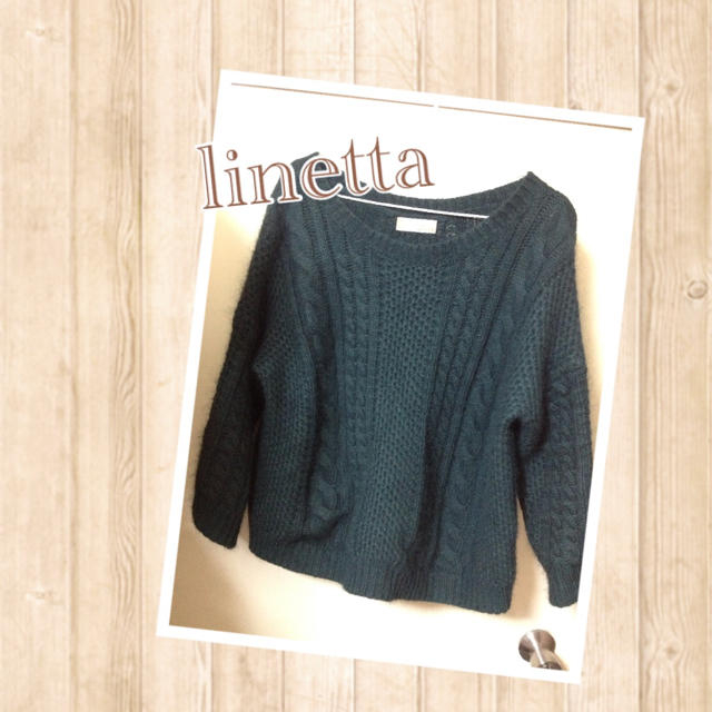 Crisp(クリスプ)のlinetta＊モスグリーンニット♡ レディースのトップス(ニット/セーター)の商品写真