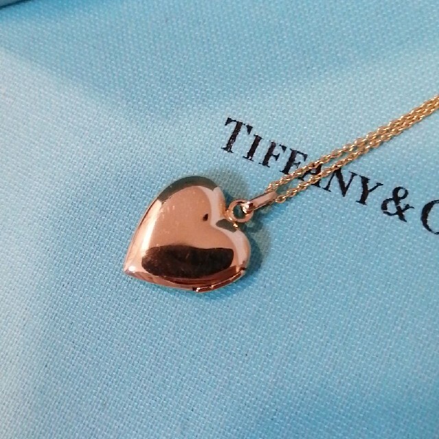 Tiffany & Co. - ティファニー ハートロケットペンダント ネックレス