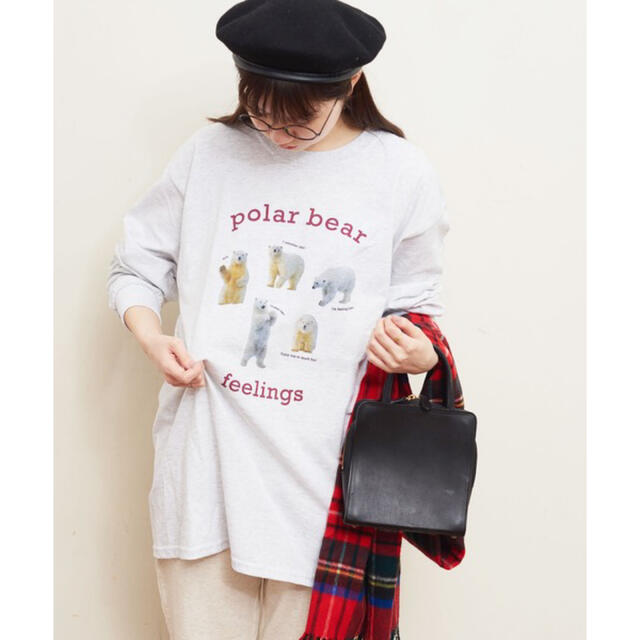 fig London(フィグロンドン)の【新品】fig London◎ polar bear long sleeve メンズのトップス(Tシャツ/カットソー(七分/長袖))の商品写真