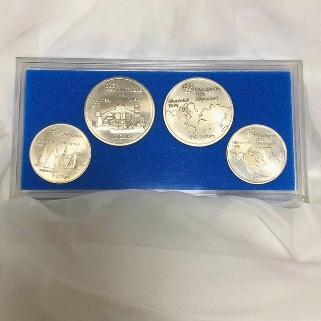 オリンピック　記念銀貨　記念硬貨　モントリオール　五輪　記念　コレクション　銀貨