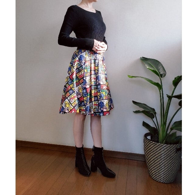 Alice＋orivia Keith Haring コラボスカート꙳★*ﾟ