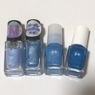 ネイルホリック(NAIL HOLIC)のネイルホリック 青 ブルー グリッター ラメ(マニキュア)