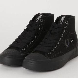 フレッドペリー(FRED PERRY)の新品　FRED PERRY フレッドペリー  Hughes Mid Canvas(スニーカー)