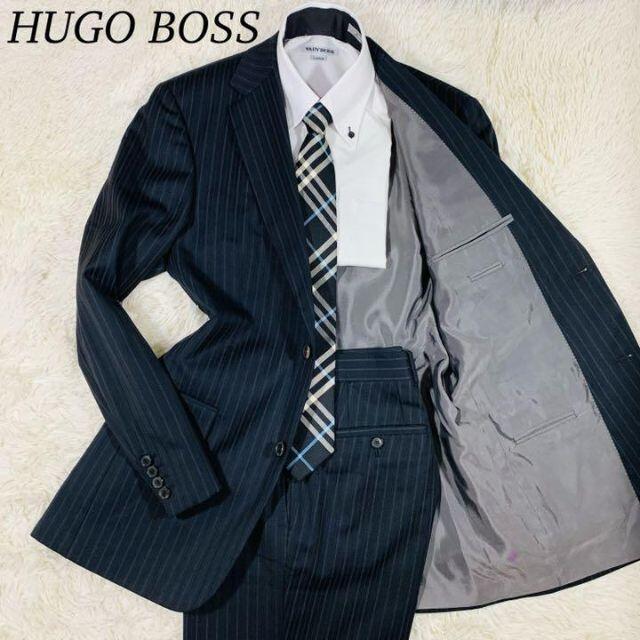 HUGO BOSS(ヒューゴ・ボス) ×ロロピアーナ シングルスーツ M相当
