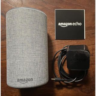 Amazon Echo エコー 第2世代 スマートスピーカー ヘザーグレー(スピーカー)