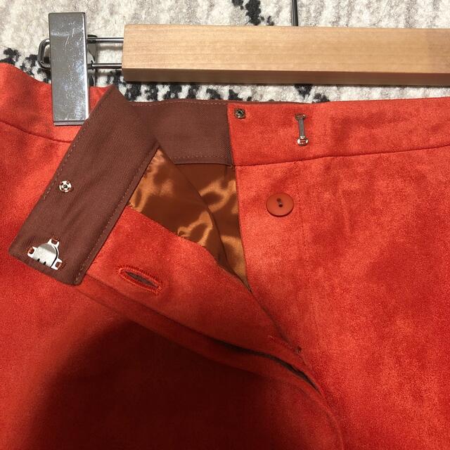 ROPE’(ロペ)のROPE スカート　オレンジ色 レディースのスカート(ロングスカート)の商品写真
