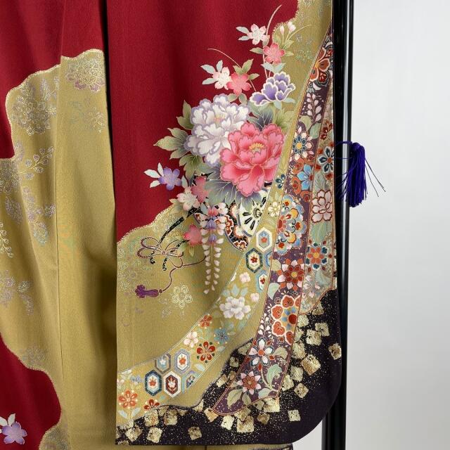 振袖 美品 名品 身丈165cm 裄丈67cm 正絹