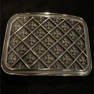 クロムハーツ(Chrome Hearts)の正規美品 クロムハーツ ミリタリー クロスバックル/ベルト ダガー フローラル(ベルト)