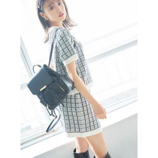 グレイル(GRL)の【新品】GRL グレイル　レザーリュック　黒(リュック/バックパック)