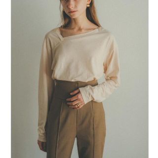 ステュディオス(STUDIOUS)のjojo様専用CLANE☆DEFORM BOAT NECK TOPS(カットソー(長袖/七分))