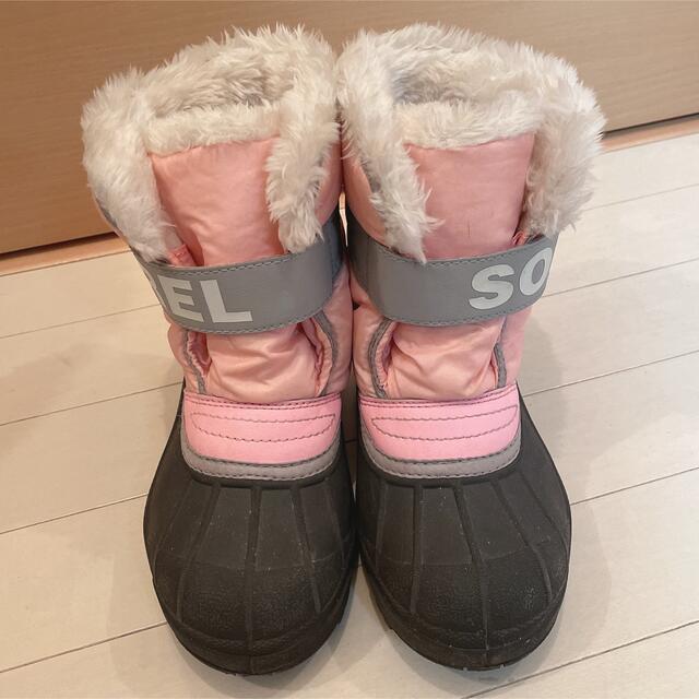 SOREL(ソレル)のSOREL ソレル スノーブーツ 18cm キッズ/ベビー/マタニティのキッズ靴/シューズ(15cm~)(ブーツ)の商品写真