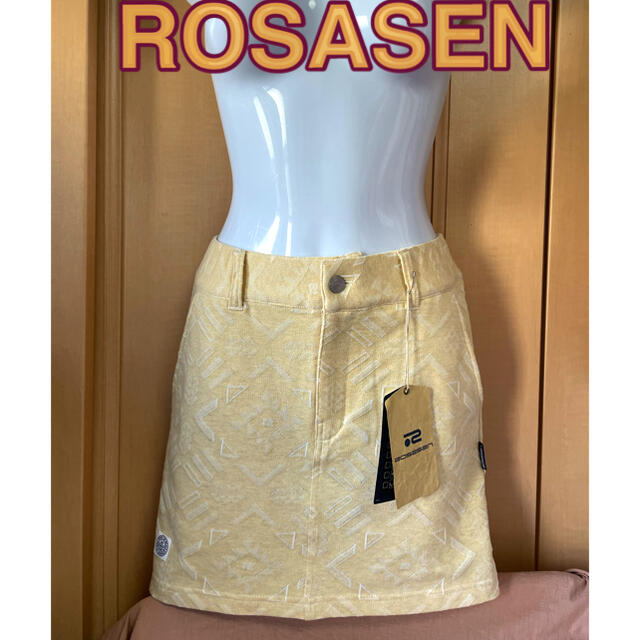 ロサーセン　レディースゴルフウェア　スカート　夏物　新品未使用14300円