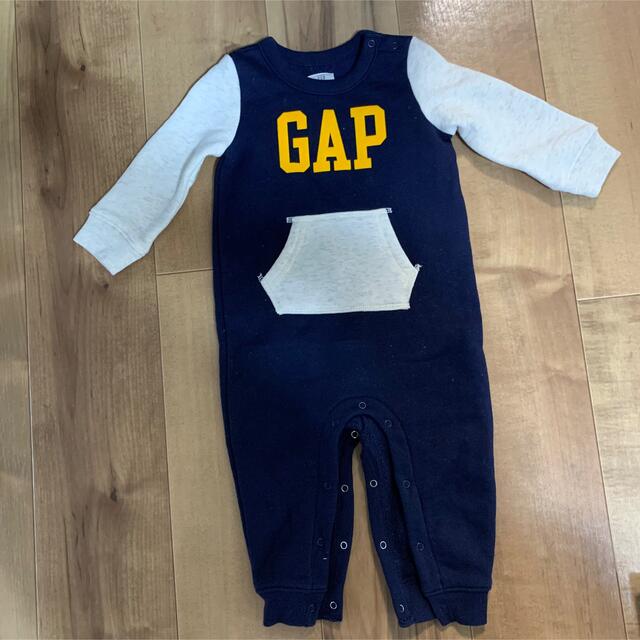 GAP(ギャップ)のGAP カバーオール  ロンパース   キッズ/ベビー/マタニティのベビー服(~85cm)(カバーオール)の商品写真