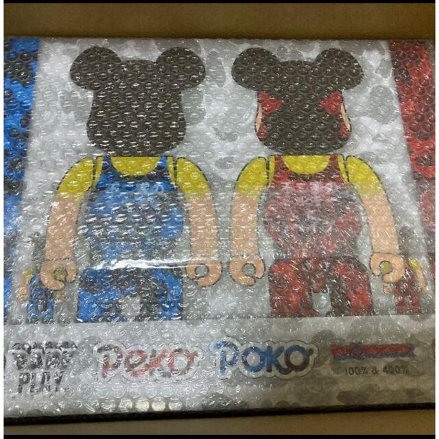BE@RBRICK BAPE ペコちゃん ポコちゃん 100% 400% 4体 BE@RBRICK BAPE ペコちゃん ポコちゃん 100% 400% 4体