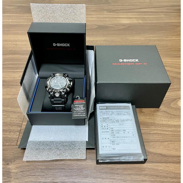 G-SHOCK(ジーショック)の【新品未使用】G-SHOCK GWG-2000-1A1JF マッドマスター 黒 メンズの時計(腕時計(デジタル))の商品写真