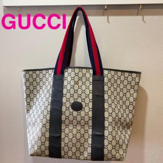 グッチ(Gucci)のグッチ　ヴィンテージ　ショルダー　マザーズバッグ　肩がけ　プラダ　セリーヌ(ショルダーバッグ)