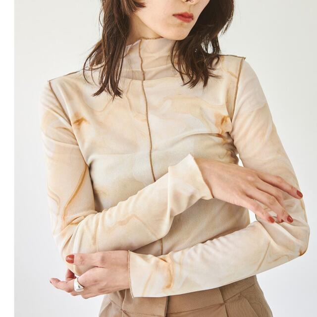 カットソー(長袖/七分)Marble Turtle Tops