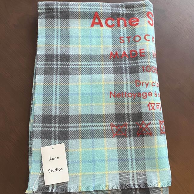 ACNE(アクネ)の新品未使用☆ACNE ☆アクネ大判　ストール レディースのファッション小物(マフラー/ショール)の商品写真