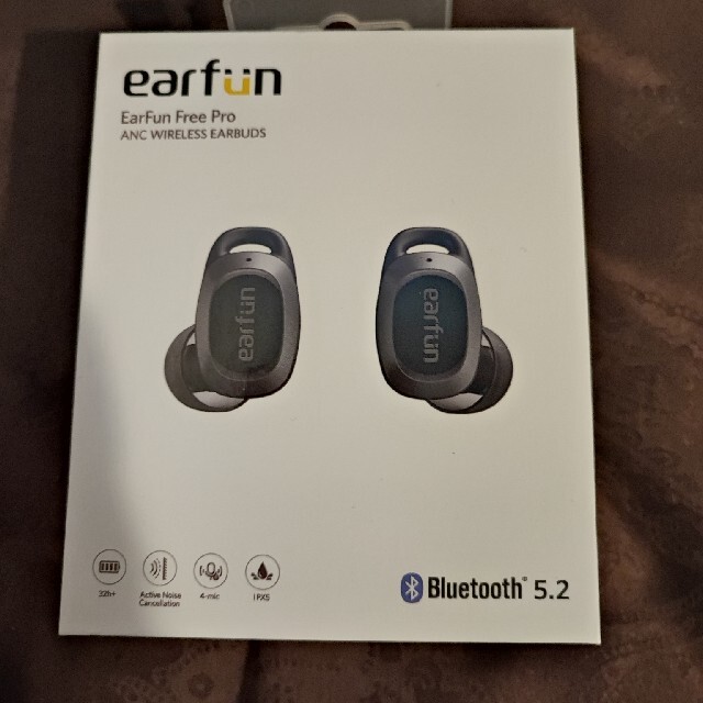 EarFun Free Pro　完全ワイヤレスイヤホン　TWS スマホ/家電/カメラのオーディオ機器(ヘッドフォン/イヤフォン)の商品写真