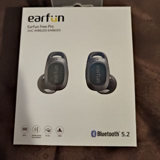 EarFun Free Pro　完全ワイヤレスイヤホン　TWS(ヘッドフォン/イヤフォン)