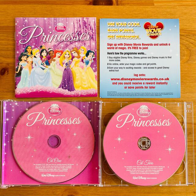 Disney(ディズニー)のディズニープリンセス 2枚組 CD エンタメ/ホビーのCD(アニメ)の商品写真