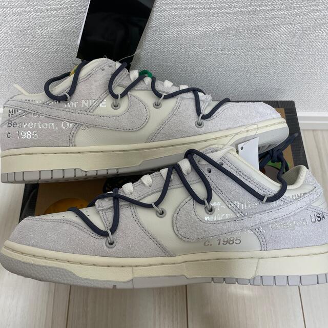 27.0 NIKE OFF WHITE DUNK LOW  lot 20
