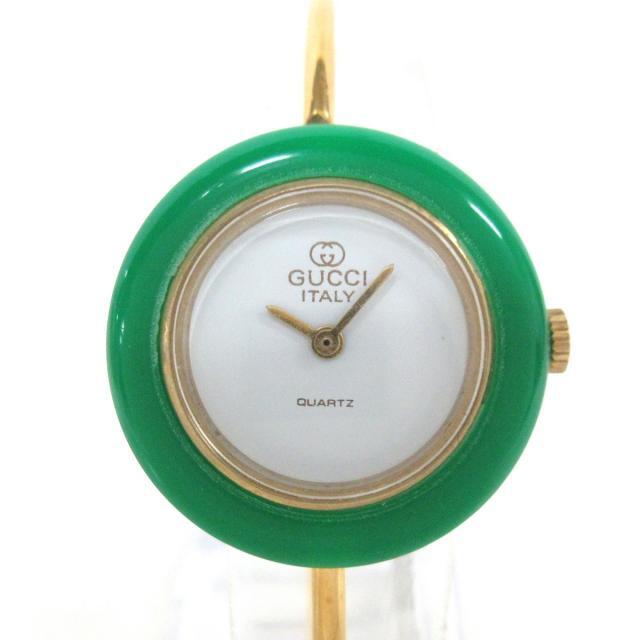 Gucci(グッチ)のグッチ 腕時計 ベゼルウォッチ レディース レディースのファッション小物(腕時計)の商品写真