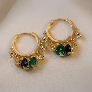 アメリヴィンテージ(Ameri VINTAGE)の ✴︎gold fringe pierce✴︎(ピアス)