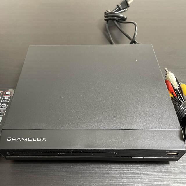 DVDプレーヤー　ブラック　黒　GRAMOLUX スマホ/家電/カメラの生活家電(その他)の商品写真