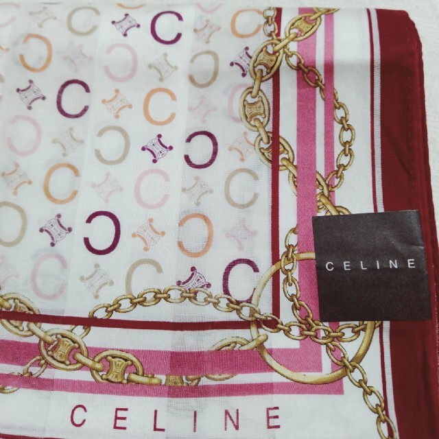 celine(セリーヌ)のP100　セリーヌハンカチ レディースのファッション小物(ハンカチ)の商品写真